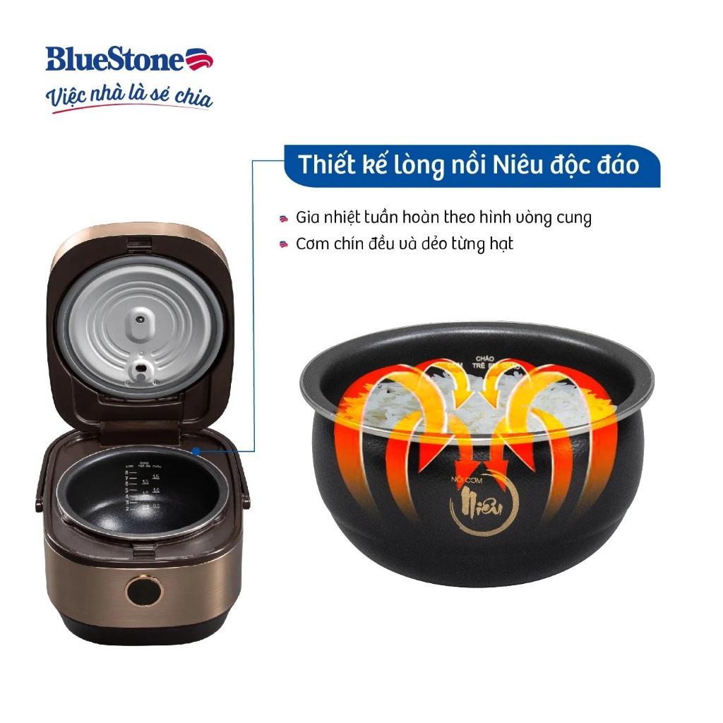 Nồi Cơm Điện Cao Tần BlueStone RCB-5988, 1200w - 1.5Lit, Hàng Chính Hãng
