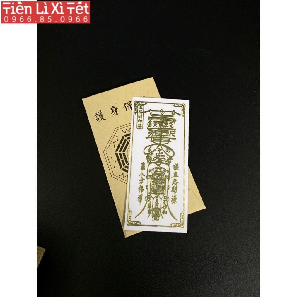 Miếng dán trang trí điện thoại NGŨ LỘ THẦN TÀI