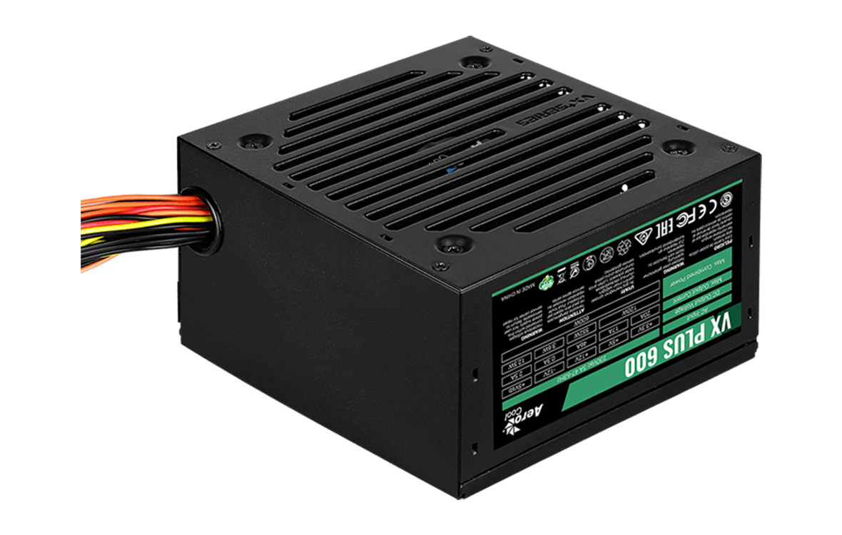 Nguồn - Power Supply Aerocool VX Plus 600W