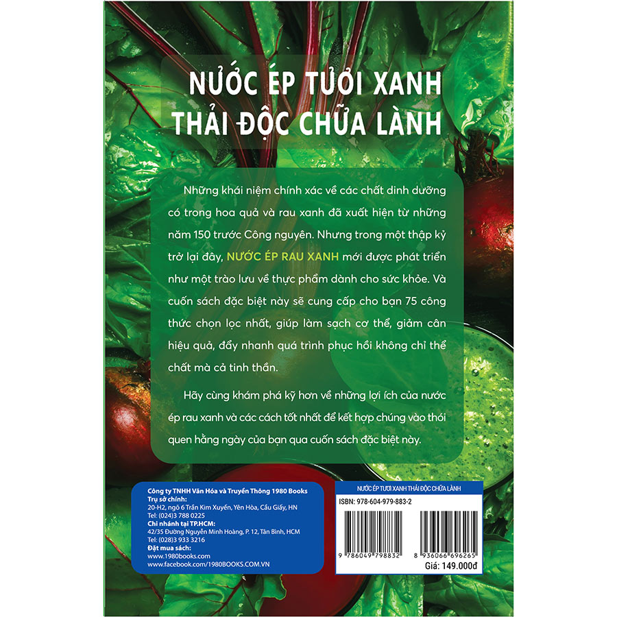 Nước Ép Tươi Xanh Thải Độc Chữa Lành