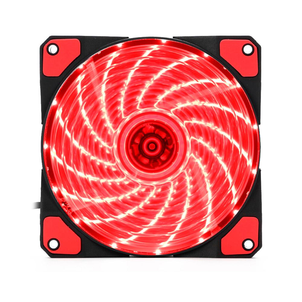 Quạt Case PC 12CM LED im lặng Gió mạnh