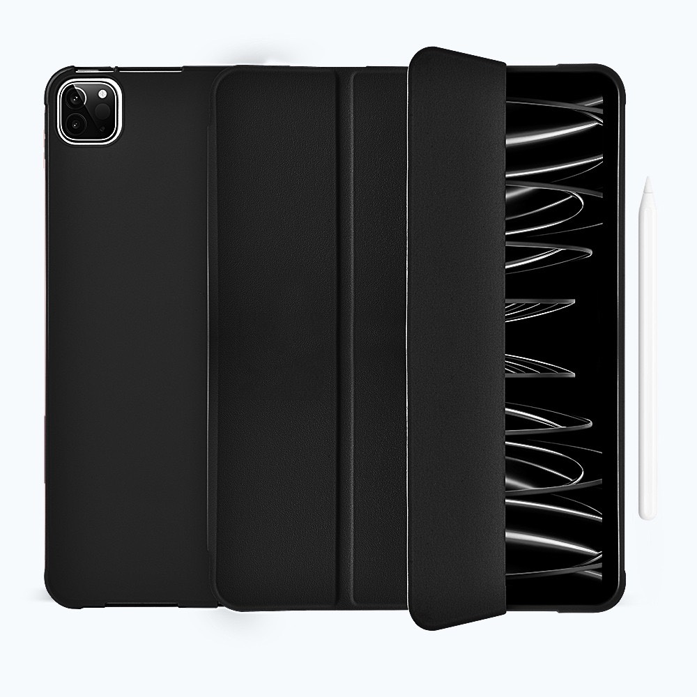Bao da Wiwu Classic II Case GF-02 dành cho Ipad vỏ siêu mỏng, thiết kế gập ba, có khe để bút tích hợp - Hàng chính hãng