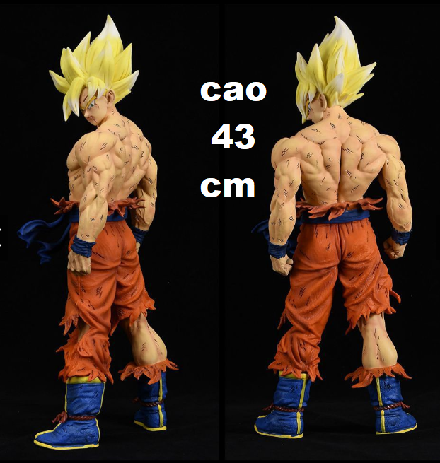 Mô hình nhân vật SonGoKu Super Saiyan KD Siêu To trạng thái chiến