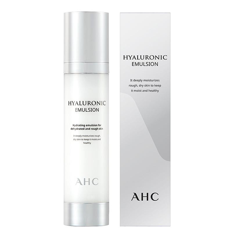 Combo AHC Hyaluronic Emulsion 100ml + AHC Hyaluronic Toner 100ml + AHC Hyaluronic Cream 50ml