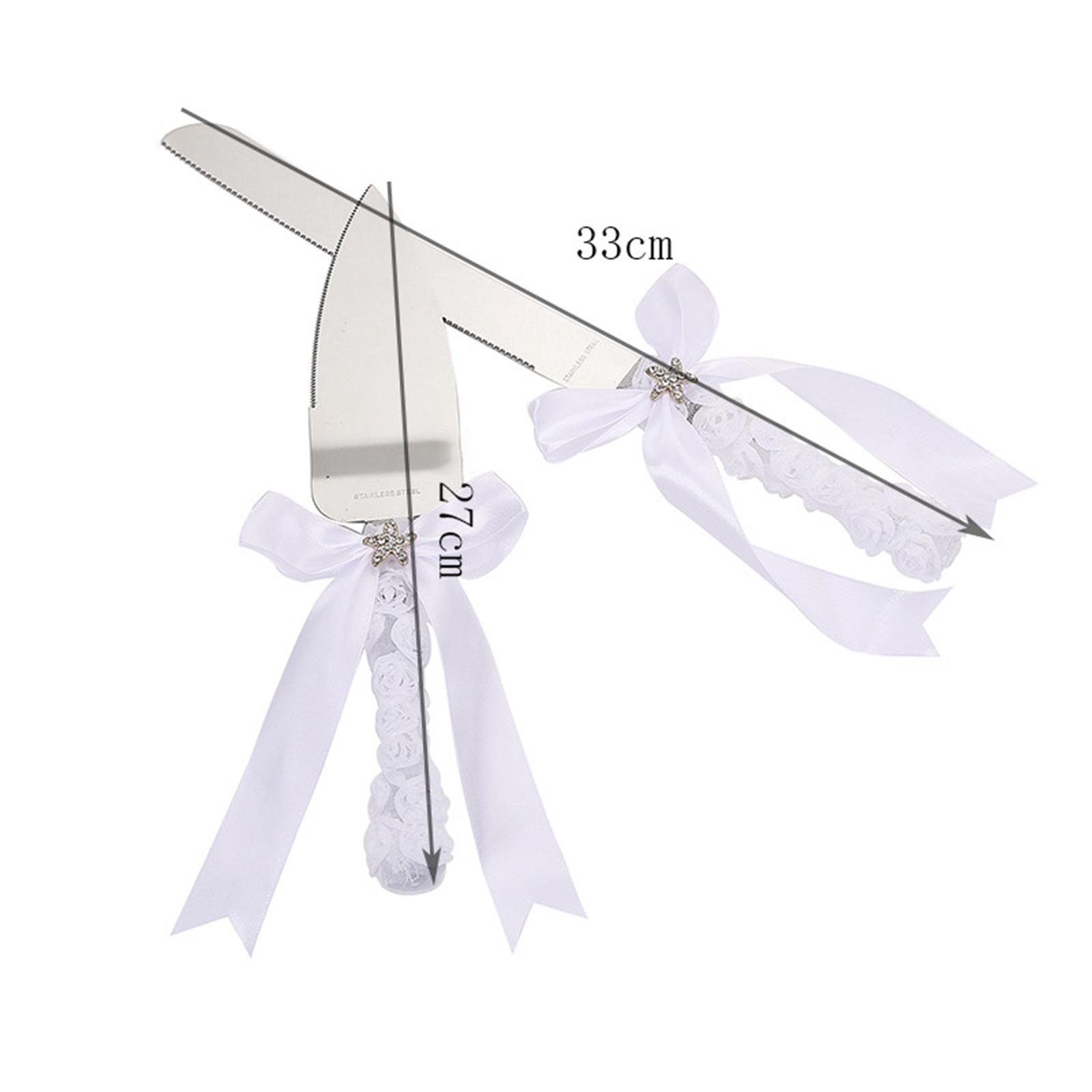 Wedding Cake Server Set Cake Cutting Set Baking Tool for Dessert Baking