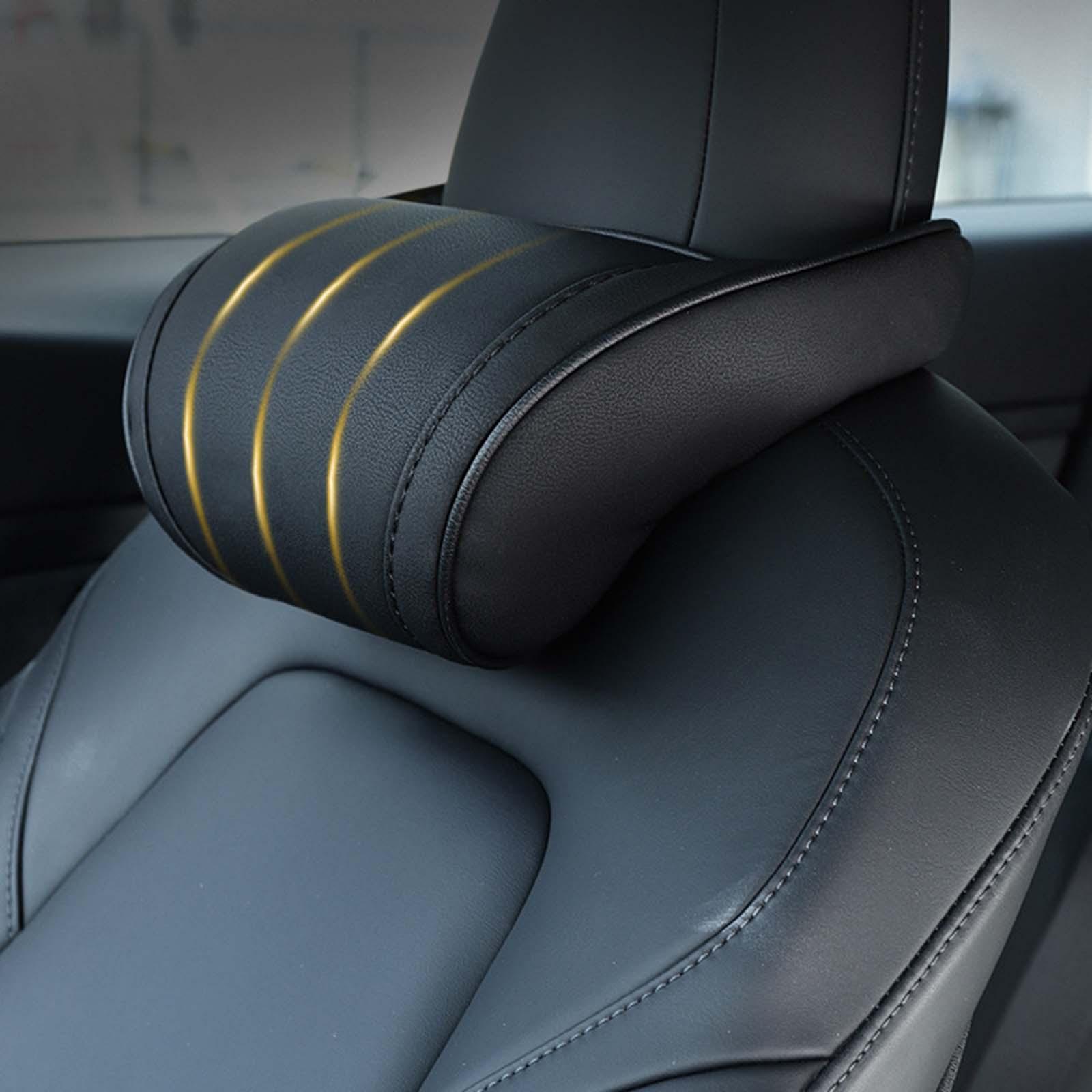 Car Headrest Pillow Neck Cervical Support, for Tesla Model 3 Model Y Model x Model S