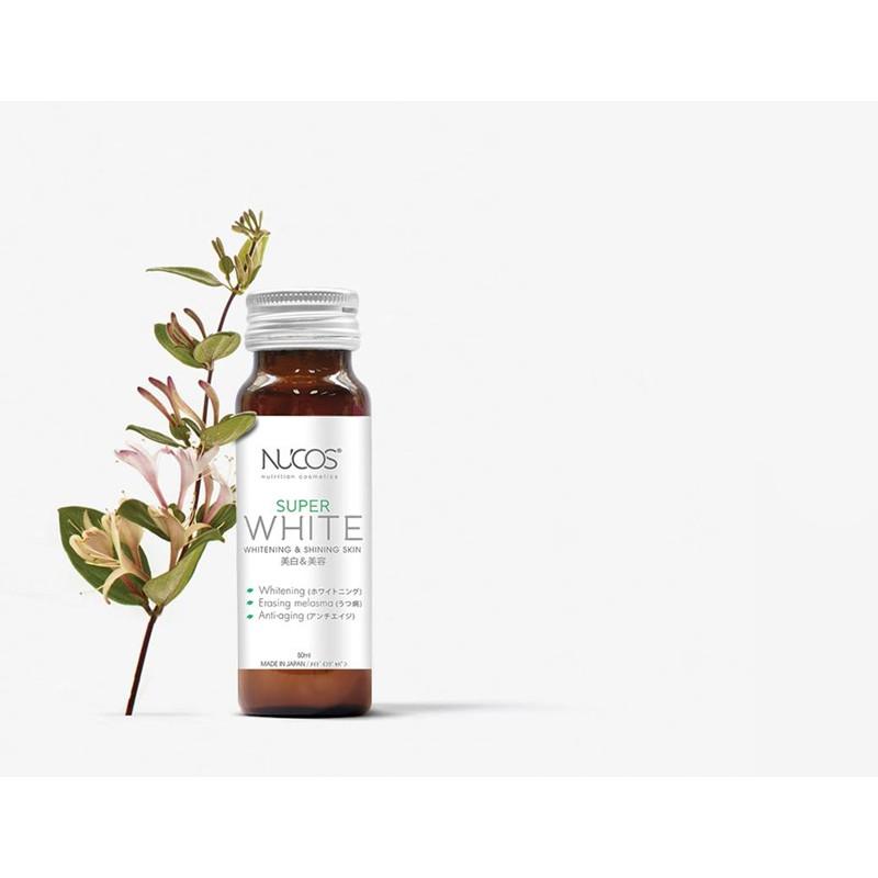 Collagen Nucos Super White, nước uống trắng da, giảm nám