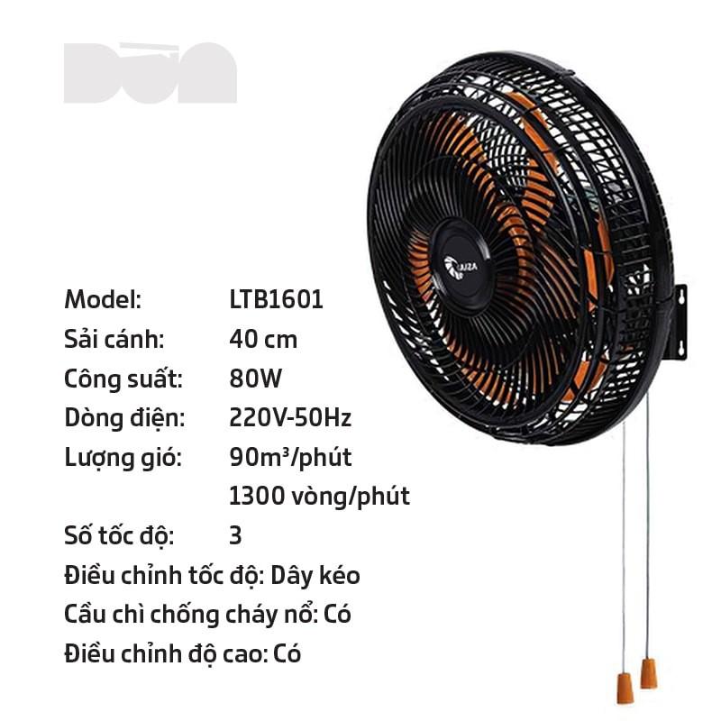 (ASIA) Quạt treo Asia TURBO 80w 90w - bán công nghiệp - Hàng chính hãng