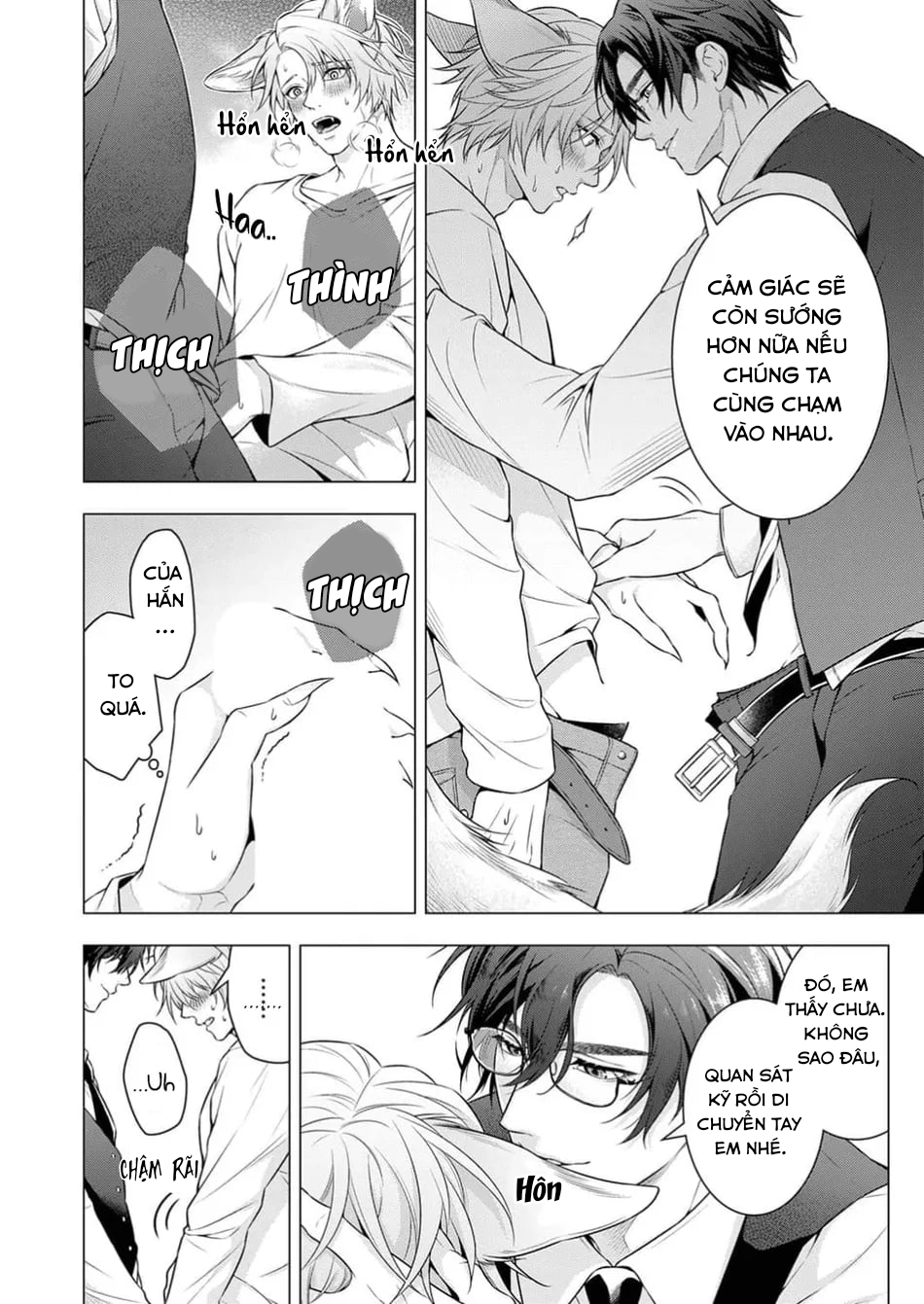 hãy để anh chạm vào cái đuôi hư hỏng này nhé chapter 3 18