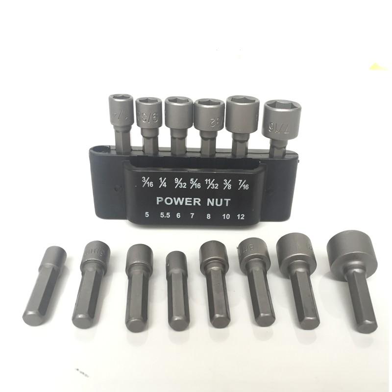 Bộ Vặn ốc Power Nut 14 Chi Tiết