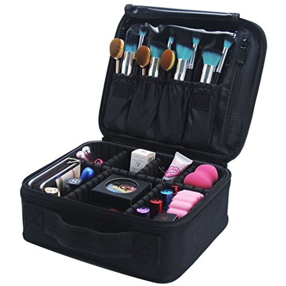 Cốp Vali Size Nhỏ Vải Dù Không Thấm Nước Đựng Đồ Makeup Đồ Nối Mi Tiện Lợi Các Ngăn Xếp Tùy Ý Kích Thước 26x22x12cm, Nhiều Màu, Độ Bền Cao, Tay Cầm Chắc Chắn, Chia Ngăn Linh Hoạt,