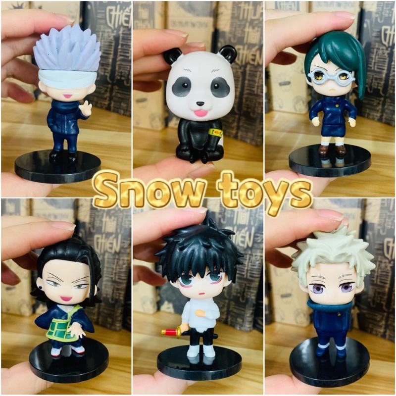 Mô hình Jujutsu Kaisen - Chú thuật hồi chiến - Kento Nanami Toge Inumaki Panda Itadori Sukuna Gojo Megumi maki geto