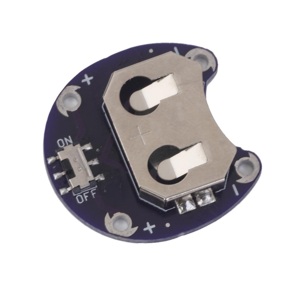 Coin Cell Battery Holder for CR2032 Battery Mount Holder Module