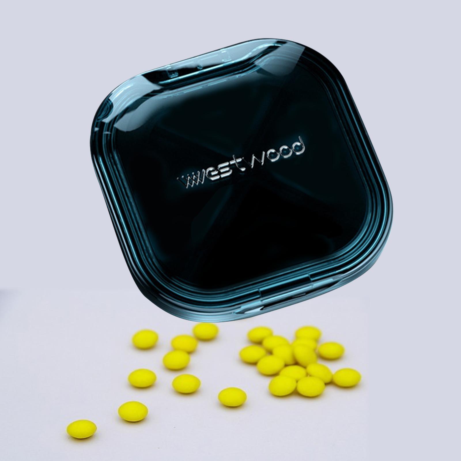 Portable   Box  for  4 Grids blue