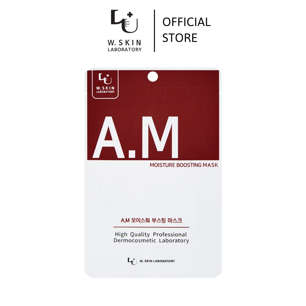 Mặt nạ dưỡng ẩm sâu cho da giúp làm mờ thâm nám A.M MOISTURE BOOSTING MASK  22ml/ 1 sheet