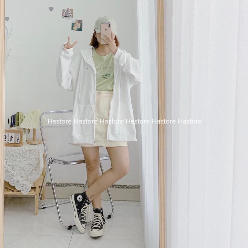 Áo khoác nỉ tăm dày dặn form to
