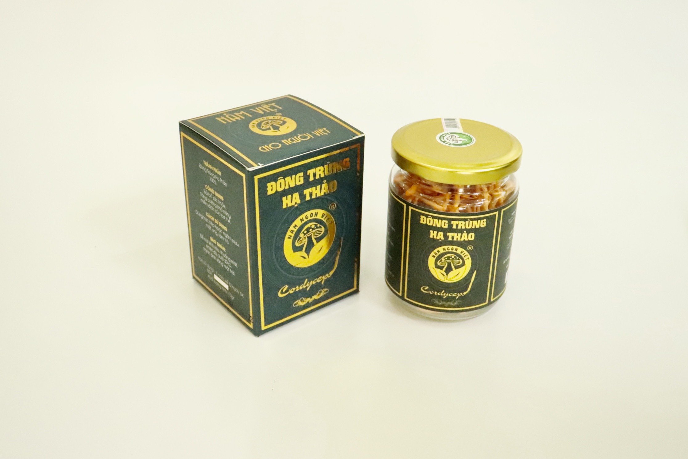 ĐÔNG TRÙNG HẠ THẢO SẤY THĂNG HOA CAO CẤP- Nấm Ngon Việt- 20G