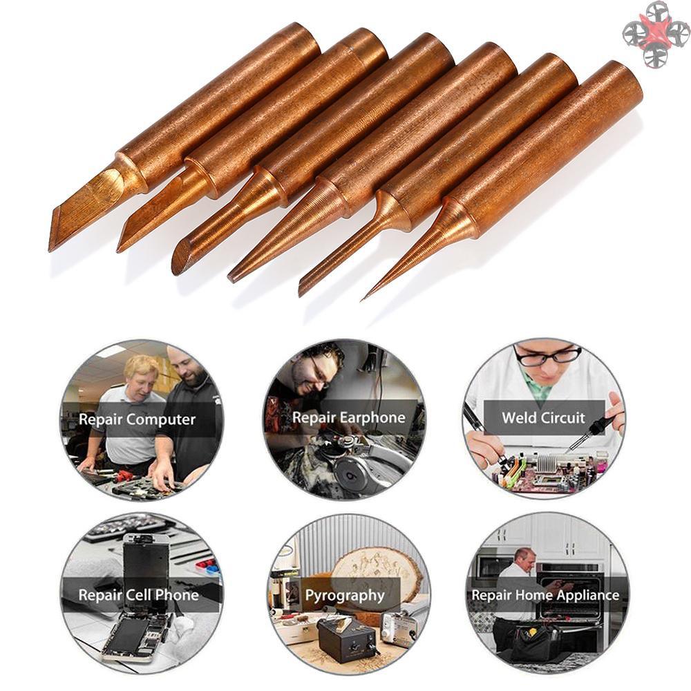 Set 6 Đầu Hàn 900m-t Chuyên Dụng Chất Lượng Cao