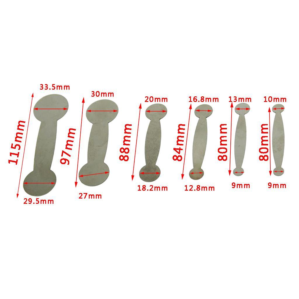 Woodwind Clarinet Repair Pad Tool Kit for Clarinet Oboe Repair Tools 6pcs