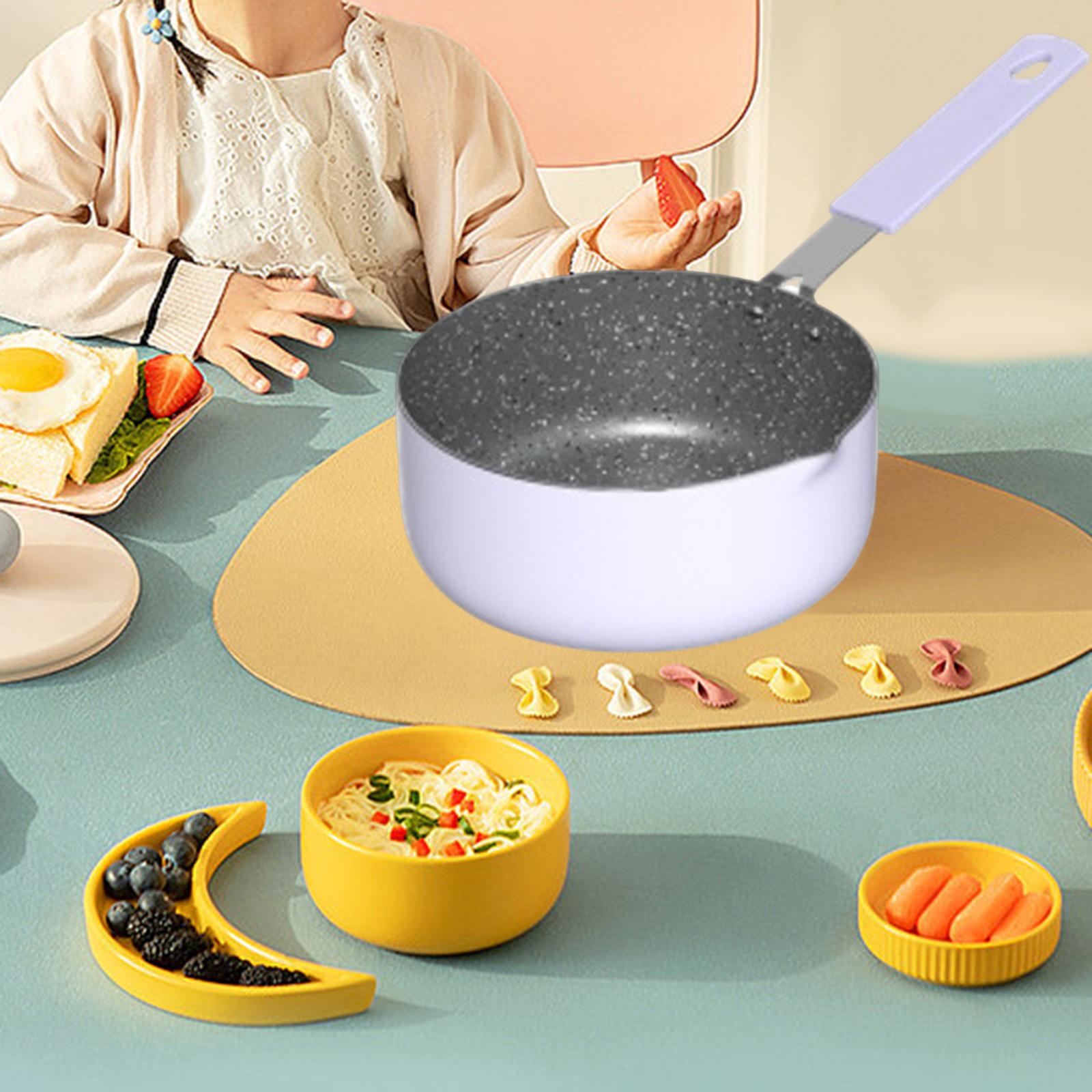Small Milk Pot Portable Saucepan Pan Small Cookware for Restaurant Bar Hotel