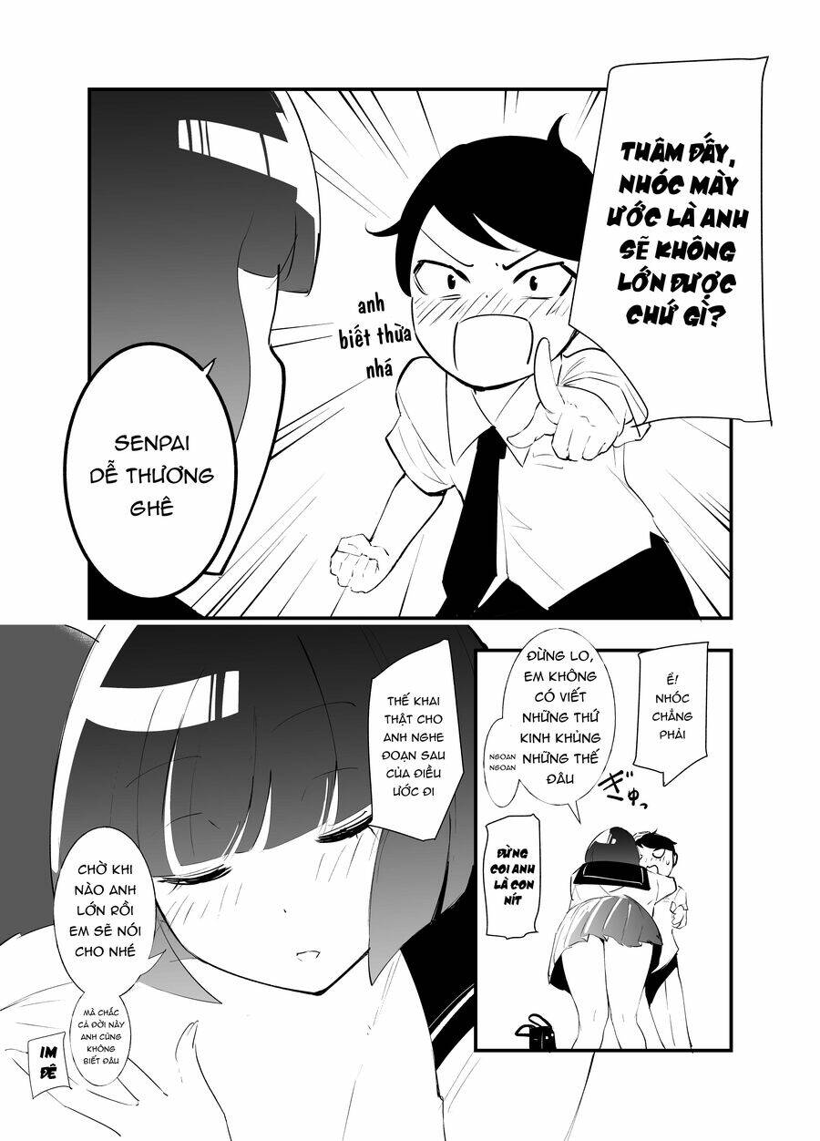koushinchou no kouhai () to teishinchou no senpai () ga renai ni hatten suru made chapter 2 5