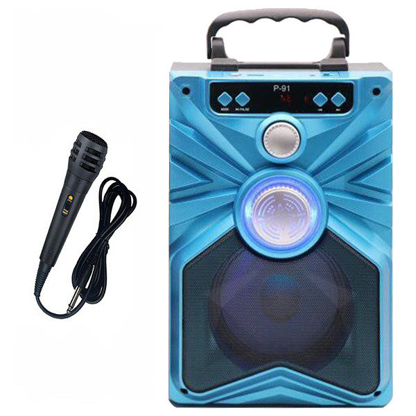 Loa xách tay Bluetooth tích hợp chức năng Karaoke Profit JL  P91 - P93(Tặng Micro Karaoke) - Giao màu ngẫu nhiên