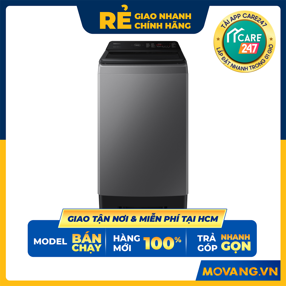 Máy giặt Samsung Inverter 9.5 kg WA95CG4545BDSV - Hàng chính hãng - Chỉ giao HCM