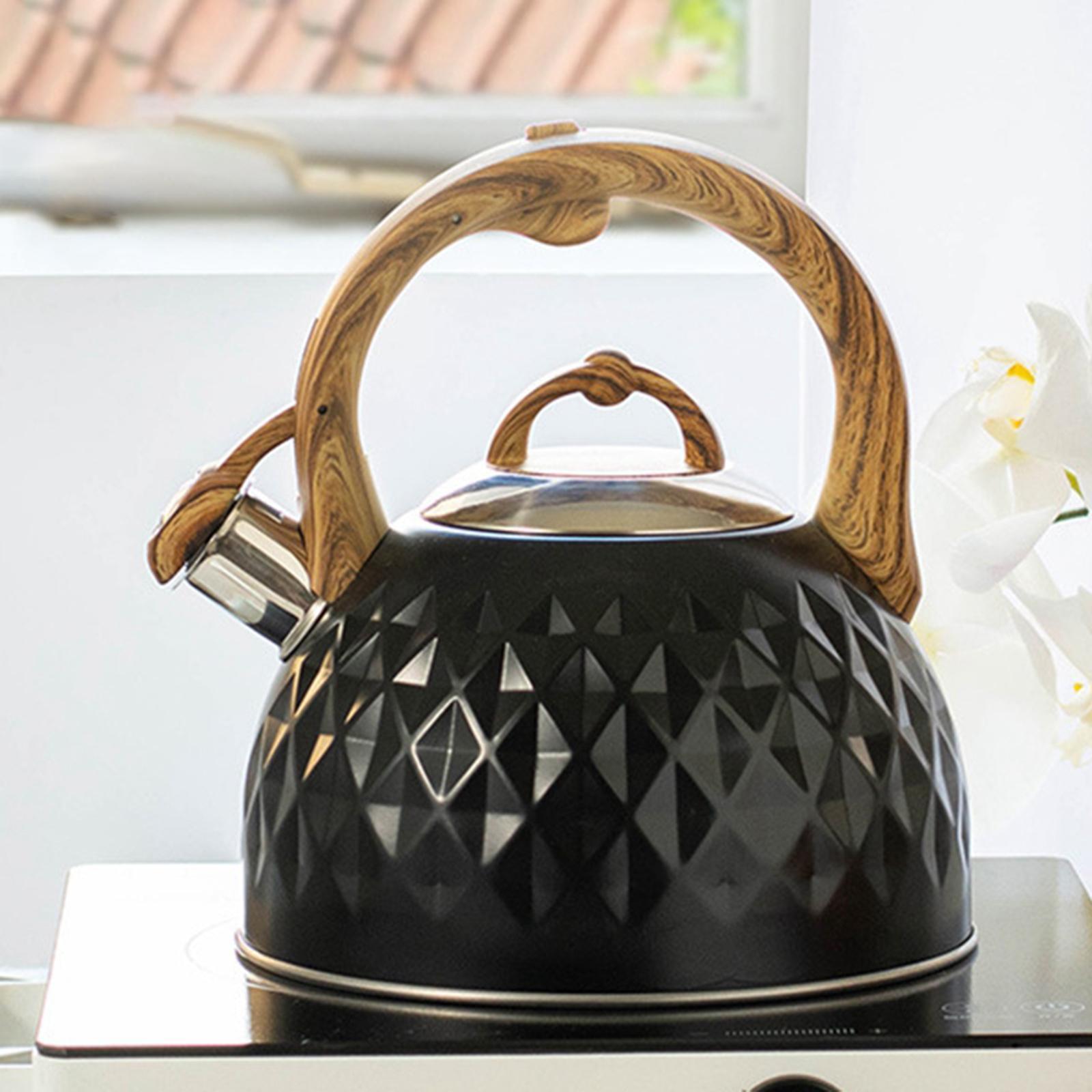 Portable 3L Whistling Kettle top Kettle Picnic Kitchen Tea Camping