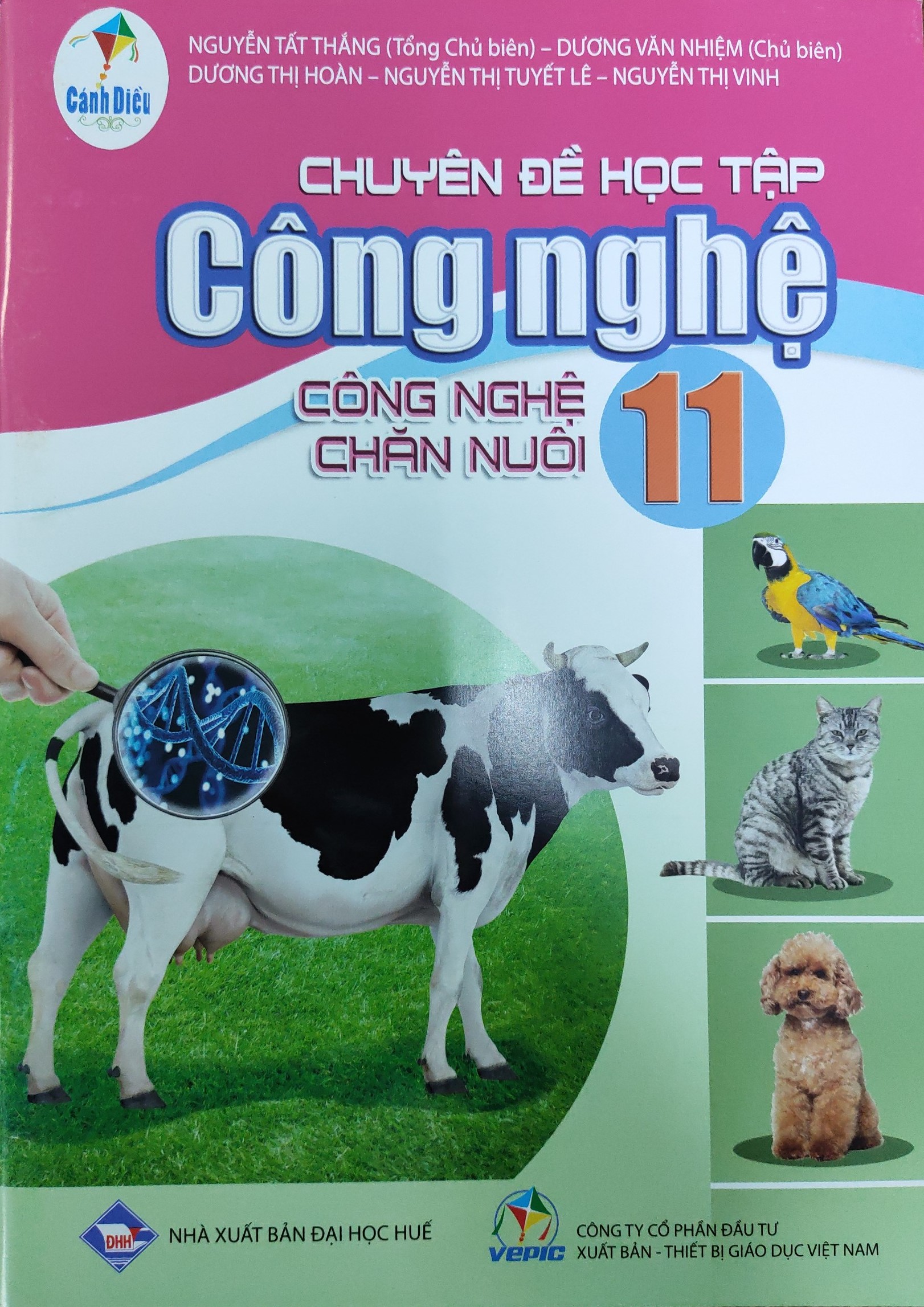 Chuyên đề học tập Công nghệ lớp 11 - CN chăn nuôi (Bộ sách Cánh Diều)