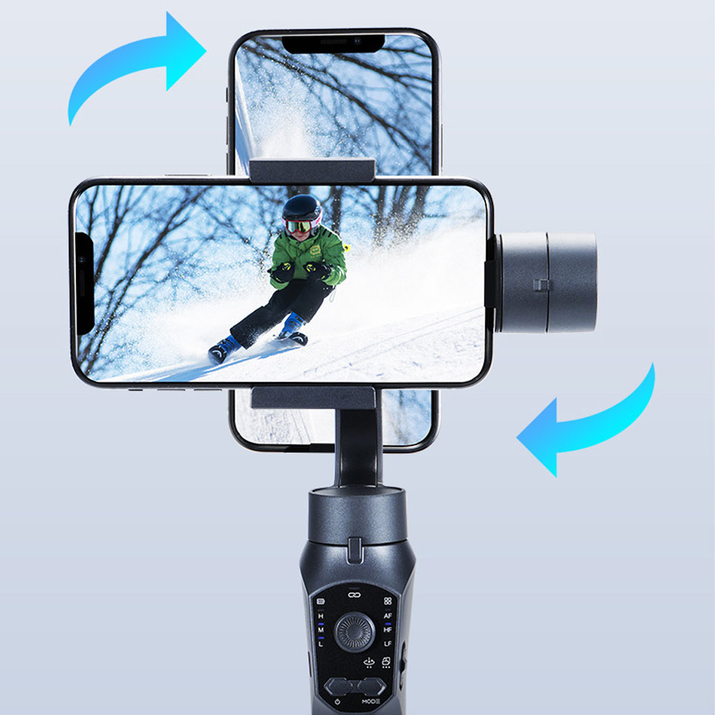 Gậy Chống Rung 3 Trục ổn định Tech 3-Axis Gimbal F10 Pro - tặng chân đỡ