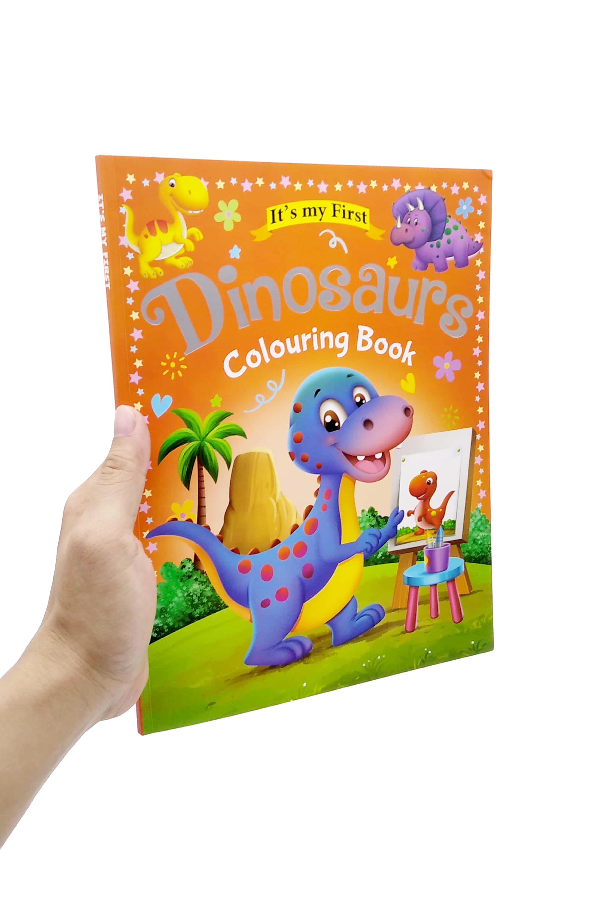 It’s My First Dinosaurs Colouring Book