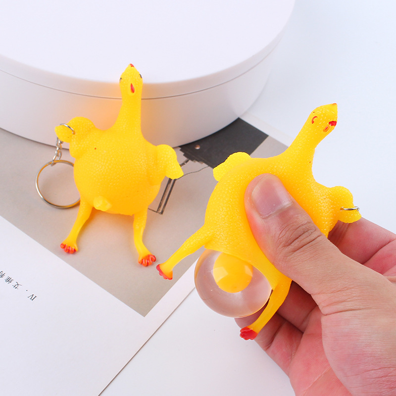 Móc Khóa Gà Đẻ Trứng siêu Dễ Thương - MK80