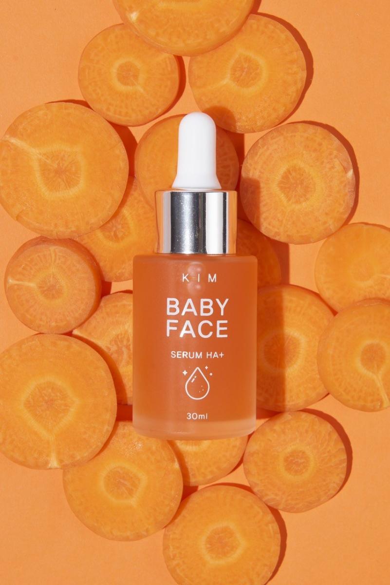 Tinh chất dưỡng trắng da, mờ thâm mụn Kim Baby Face HA+ cao cấp, Serum Kim Baby Face HA+