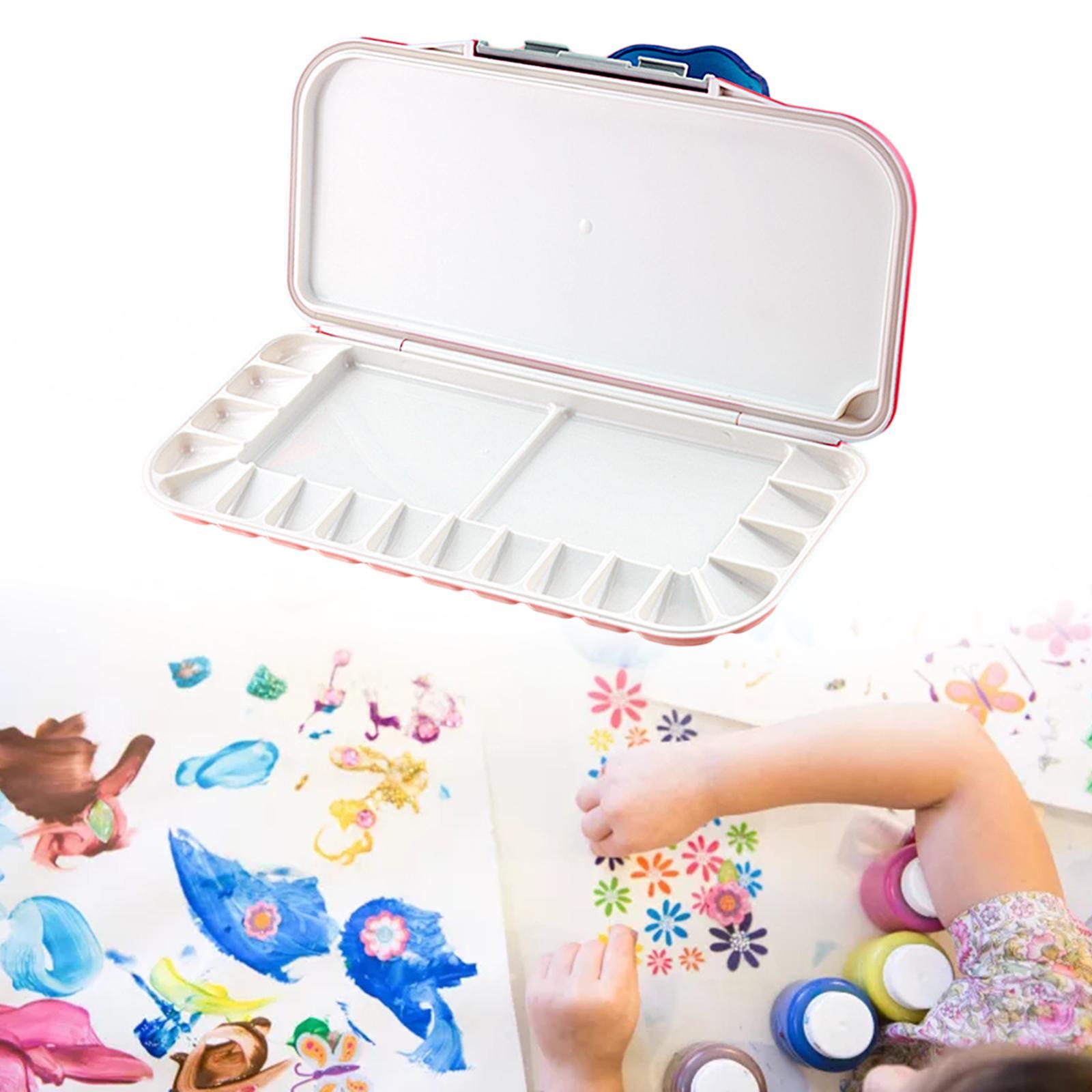 Watercolor Palette Empty Folding Paint Tray for Oil Painting Gouache Acrylic