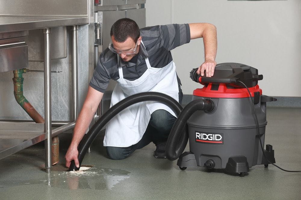 Máy hút bụi RIDGID Công nghiệp 60 lít 3 trong 1:hút khô/ướt/máy thổi gió rời