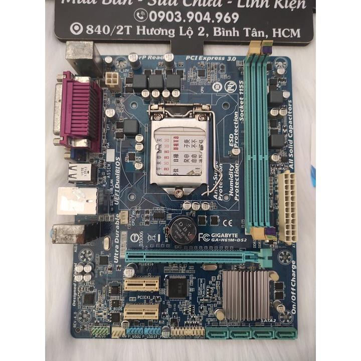 Mainboard bo mạch chủ Gigabyte GA-H61M-DS2 - hàng chính hãng