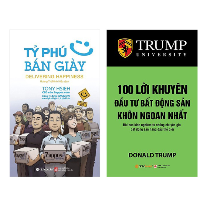 Combo Tỷ Phú Bán Giày + 100 Lời Khuyên Đầu Tư Bất Động Sản Khôn Ngoan Nhất