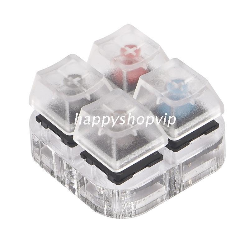 HSV 4 Key Caps Translucent Keycaps Testing Tool Cherry MX Switches Keyboard Tester