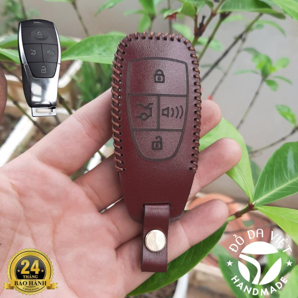 Bao da chìa khoá Beijing X7 Beijing-x7 U5 Plus BAIC Bejing BJ X7. da thật BH 2 năm