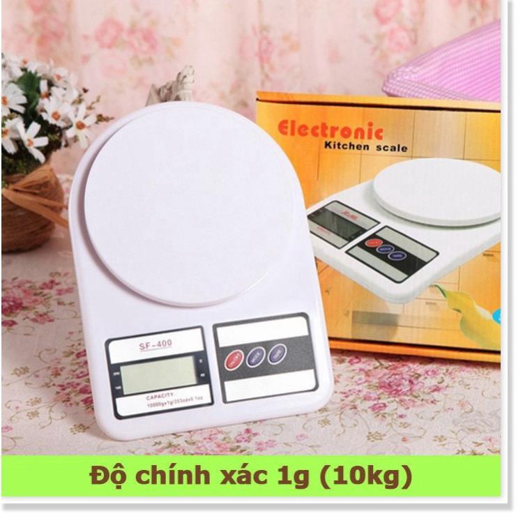 Cân điện tử cân nhà bếp cân tiểu ly Electronic Kitchen Scale 10kg SF 400