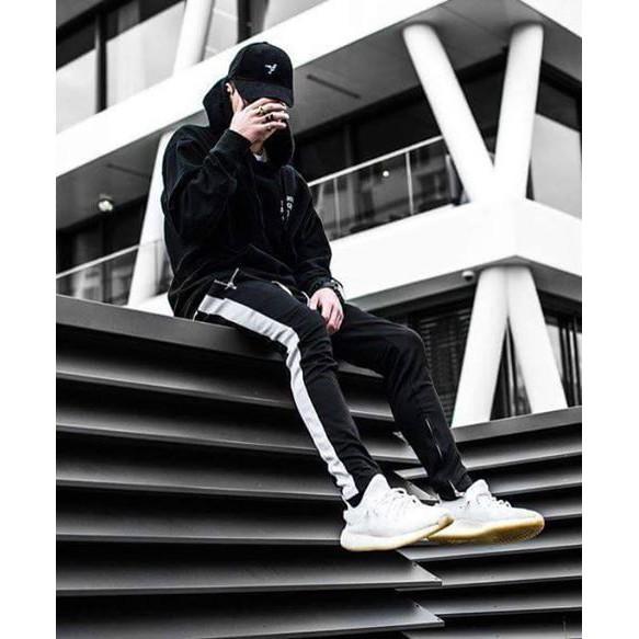 Quần track pants zipper cực chất