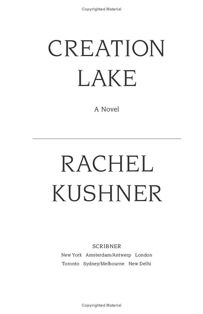 Sách ngoại văn: Creation Lake