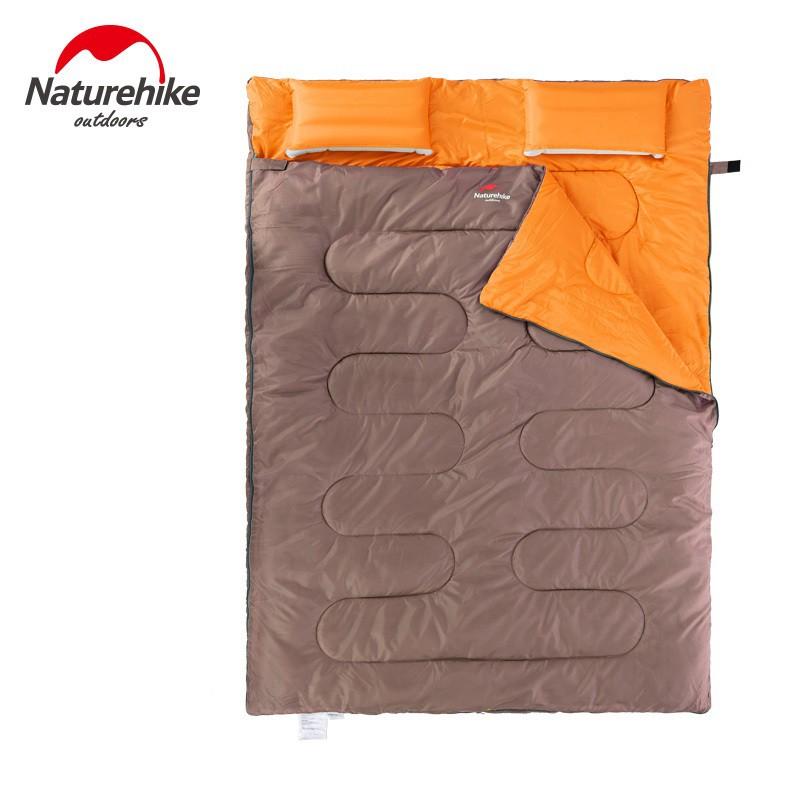 Túi Ngủ Đôi Chính Hãng Naturehike SD15M030-J Cho 2 Người, Siêu Gọn 2kg