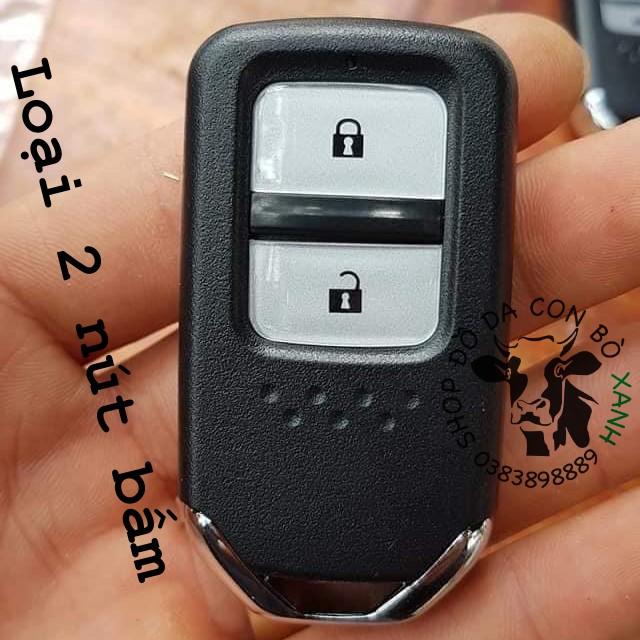Bao da dành cho chìa khoá Honda City, CRV, CIVIC, ACCORD, CR-V handmade da thật 003