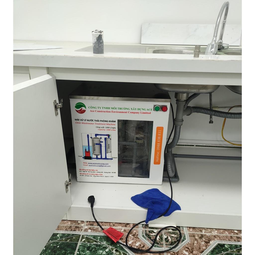 Máy xử lý nước thải phòng khám chuyên khoa hệ nội Tim mạch