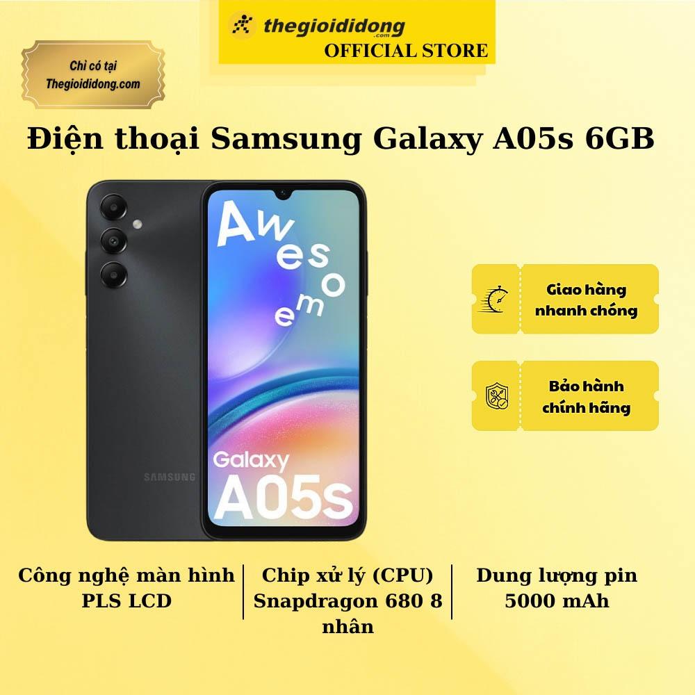 Điện thoại Samsung Galaxy A05s 6GB - Hàng Chính Hãng