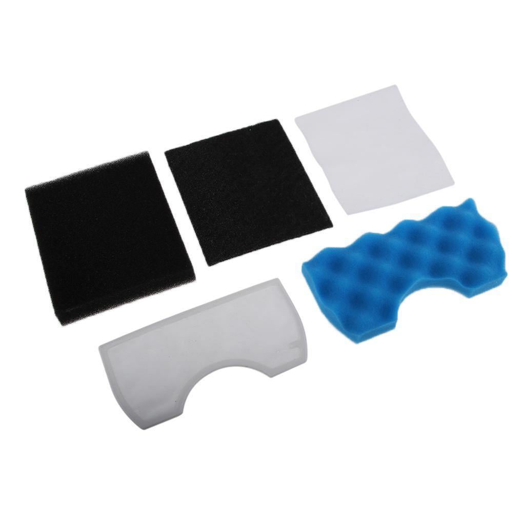 5x HEPA Filters Spare Parts Replacement Motor Foam Filter for
