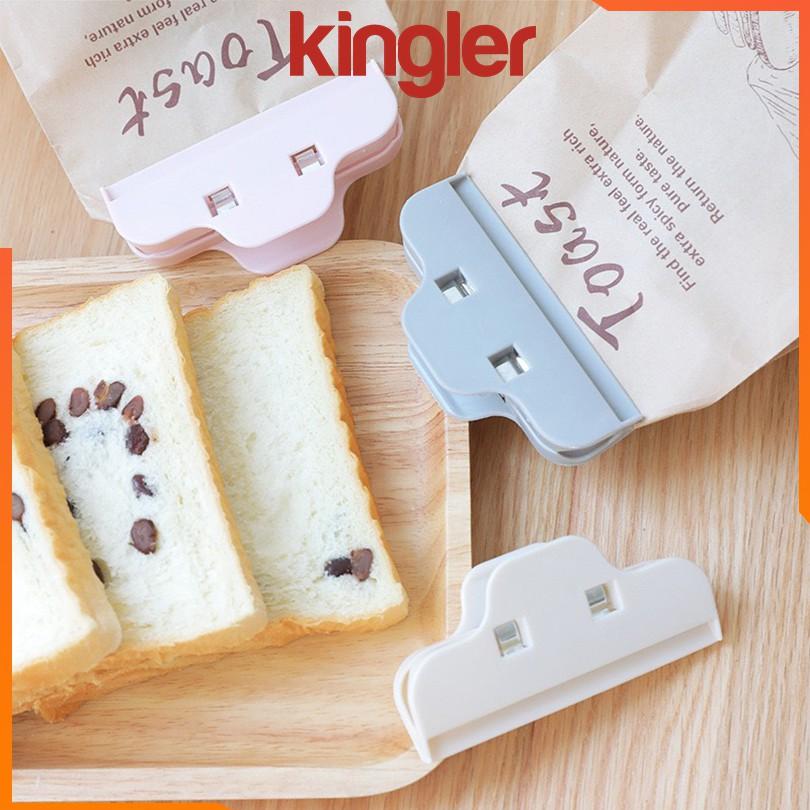 Kẹp Miệng Túi Nhiều Màu Lựa Chọn, Bảo Quản Đồ, Túi Bánh Kẹo, Túi Hạt, Túi Đồ Thực Phẩm, Túi Đồ Ăn Đã Mở. Kingler 5210