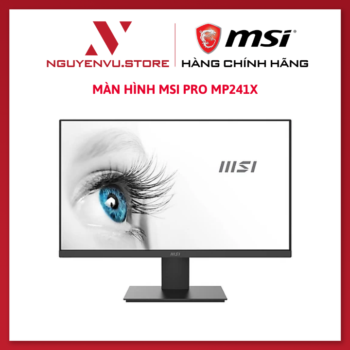 Màn hình MSI PRO MP241X 23.8 inch FHD/VA 75Hz - Hàng Chính Hãng