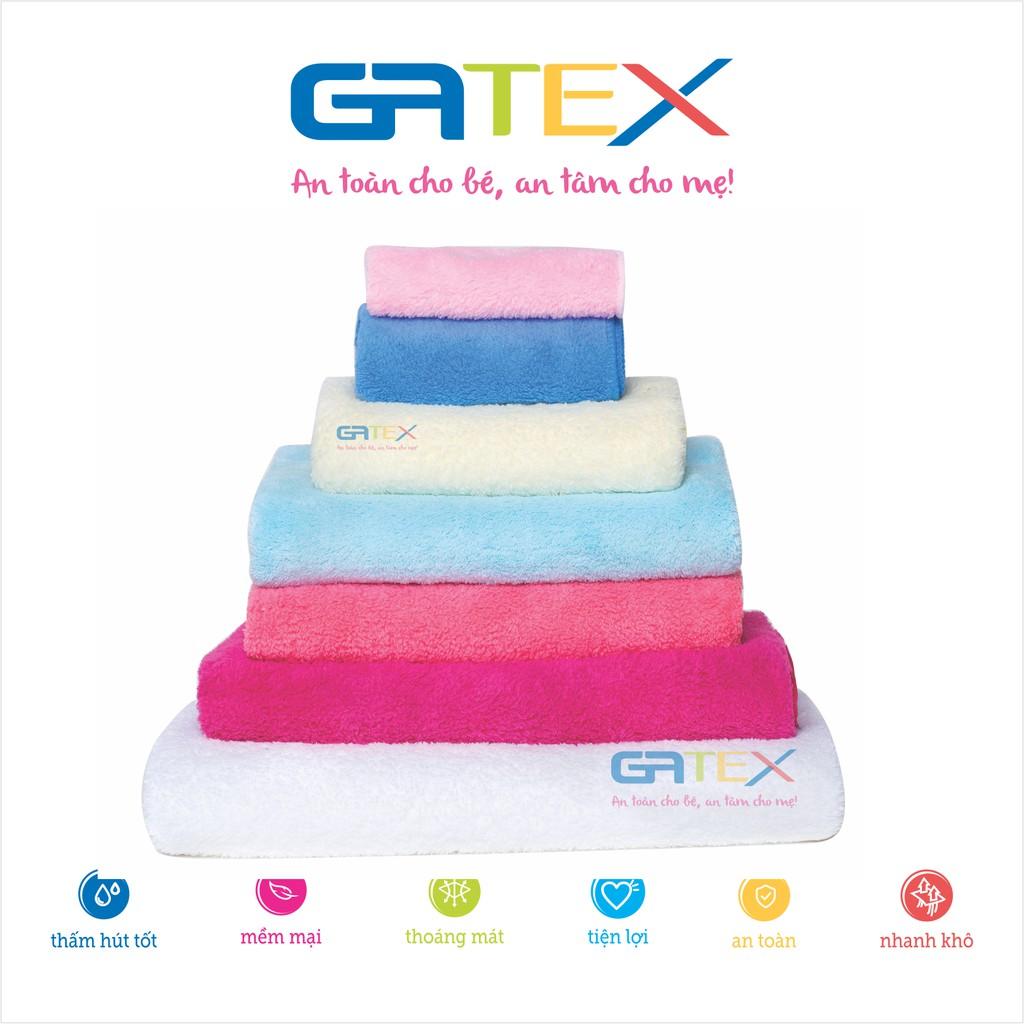 KHĂN TẮM MICROFIBER 60X120 - GATEX HÀNG CAO CẤP THẤM HÚT CỰC TỐT, MỀM MẠI DỄ CHỊU - THẤM HÚT GẤP 8 LẦN TRỌNG LƯỢNG KHĂN